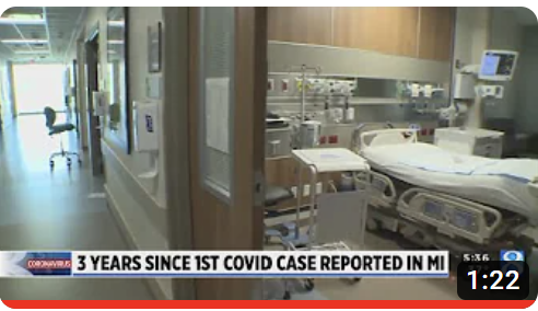 COVID-19 in Michigan 3 years after first cases